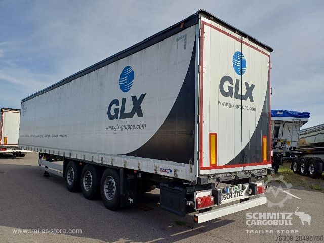 Open semitrailer with tarp Schmitz Cargobull Curtainsider Standard Getränke