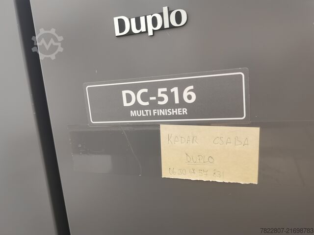 Grooving and perforating machine Duplo DC-516