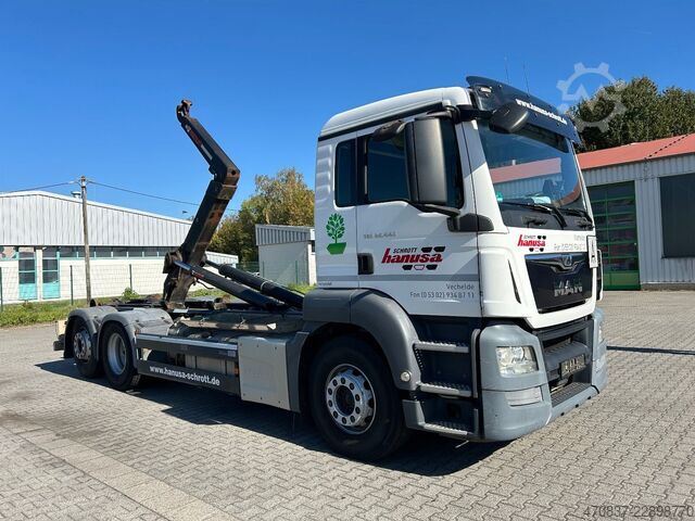 Haakarm vrachtwagen MAN TGS 26.440 / 6x2-4 / Hiab XR21S59