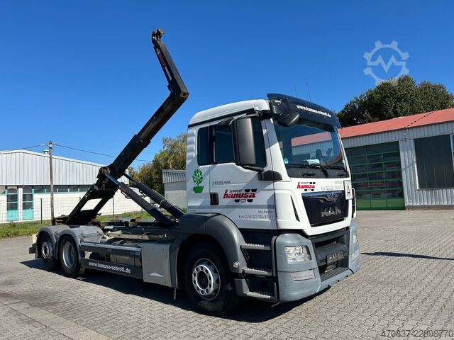Haakarm vrachtwagen MAN TGS 26.440 / 6x2-4 / Hiab XR21S59