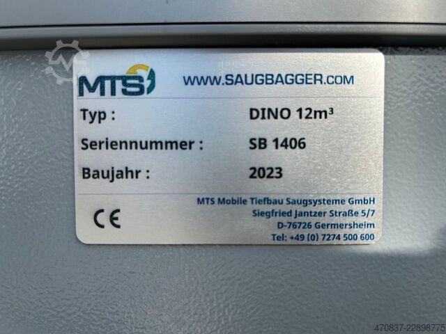 Vacuümtankwagen MERCEDES-BENZ Arocs 3251 / MTS Dino 12 Saugbagger *2 x Stück*