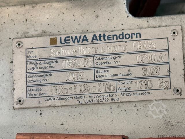  LEWA Schweissvorrichtung EB42x