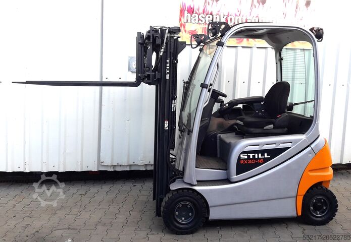 4-wheel forklift truck, ID No. H00674 STILL RX20 - 16P