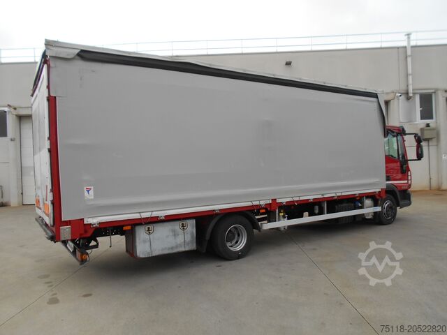 Truck with flatbed and tarpaulin Iveco EuroCargo 120