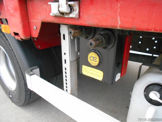 Truck with flatbed and tarpaulin Iveco EuroCargo 120