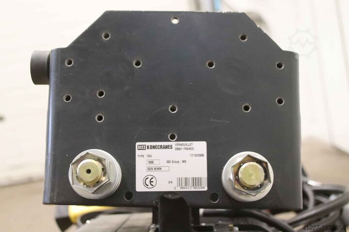 Chain hoist with trolley 1600 kg Konecranes XN10 1604 b1  TDV 1600