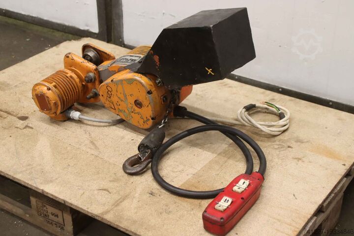 Láncos emelő kocsival 1600 kg Konecranes XN10 1604 b1  TDV 1600