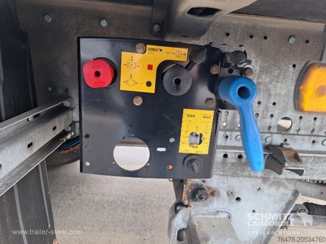 Open semitrailer with tarp Schmitz Cargobull Curtainsider Standard Taillift