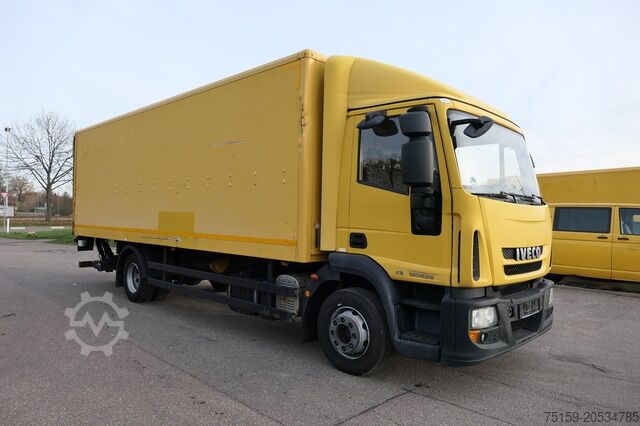 Φορτηγό κουτί (κουρμπαριστό) iveco EuroCargo ML 120 E 28 AHK LBW