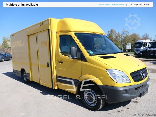 Kasa kamyoneti mercedes-benz SPRINTER 310 CDI MAXI EURO-5 KOFFER REGALE KAMERA DURCHGANG