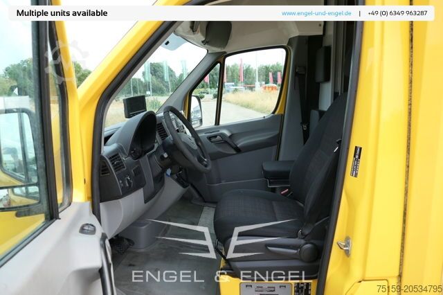 Kasa kamyoneti mercedes-benz SPRINTER 310 CDI MAXI EURO-5 KOFFER REGALE KAMERA DURCHGANG