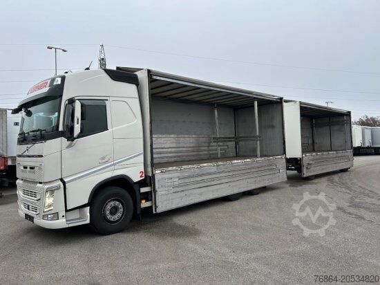 Beverage truck VOLVO FH 500 6X2 GETRäNKEKOMPLETTZUG, ORTEN GETRäNKEAUFBAU