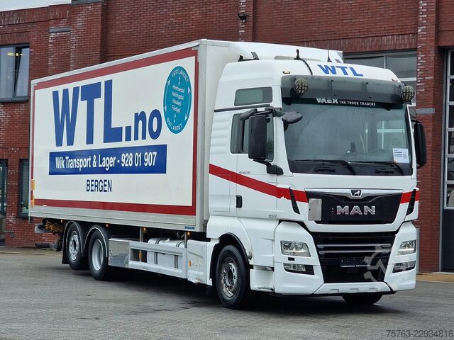βαλίτσα MAN TGX 26 510 6x2 - Box with sidedoors - Retarder ...