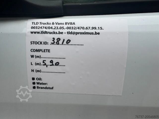 Box van Ford TRANSIT **EURO6-AC-1995CC**