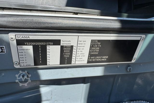 Sopbil SCANIA G440 6x2 Stummer