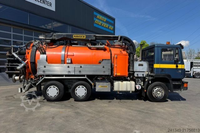 Φορτηγό δεξαμενή κενού MAN 26.402 6x4 Kaiser Kanalreiniger
