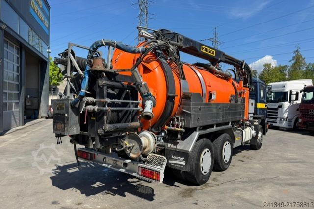 Φορτηγό δεξαμενή κενού MAN 26.402 6x4 Kaiser Kanalreiniger