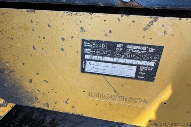 Excavadora de cadenas Caterpillar CATERPILLAR | 324D Schnellwechsel 2x Schaufeln