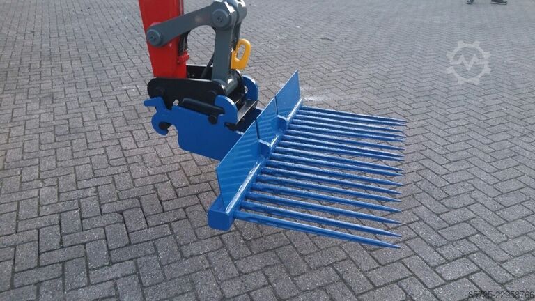 Round bale clamp  Stenenriek