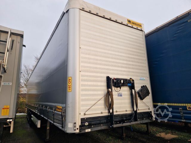 Semi-reboque aberto com lona WIELTON NS3K Curtainsider Edscha