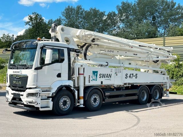Betonpumpebil MAN TGS 41.520 8x4 SWAN TSP 47-5 160RZ    ( 47m )