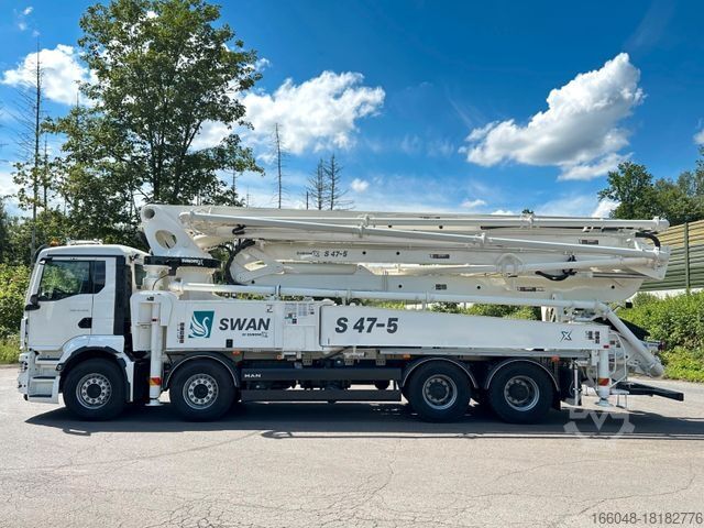 Betonpumpebil MAN TGS 41.520 8x4 SWAN TSP 47-5 160RZ    ( 47m )