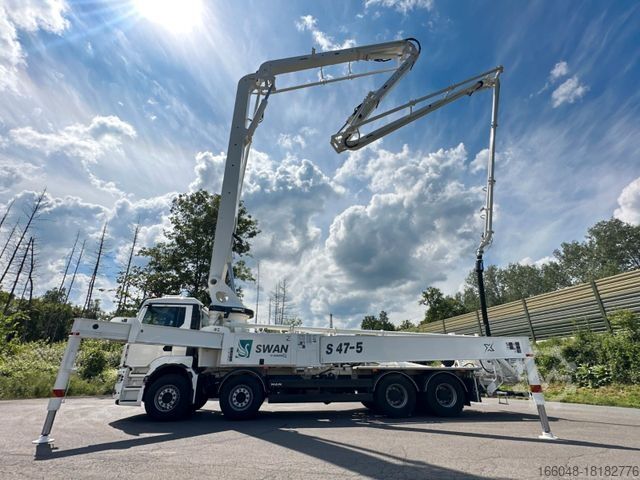 Betonpumpebil MAN TGS 41.520 8x4 SWAN TSP 47-5 160RZ    ( 47m )