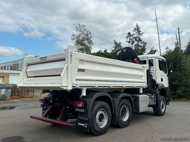 Andere MAN TGS 28.440 6x4-4/3-Seiten- Kipper / Hiab 138-3