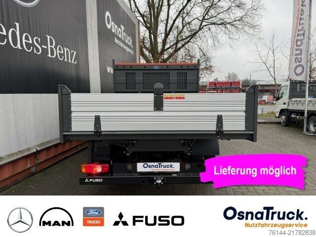 Tipper van FUSO 3C15 AMT Hinterkipper+Box Automat.,Klima,AHK3,5t
