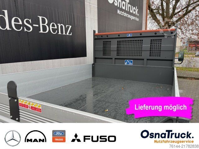 Tipper van FUSO 3C15 AMT Hinterkipper+Box Automat.,Klima,AHK3,5t