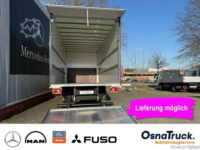 Furgão fechado FUSO 7C18 Koffer+LBW,Klima Nutzlast 2950 KG,Sideguard