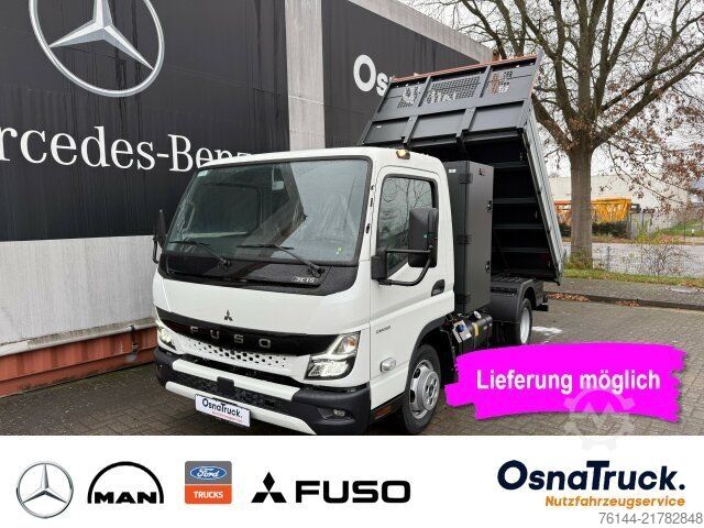 Tipvogn varebil MITSUBISHI 3C15 AMT Hinterkipper+Box Automat.,Klima,AHK3,5t