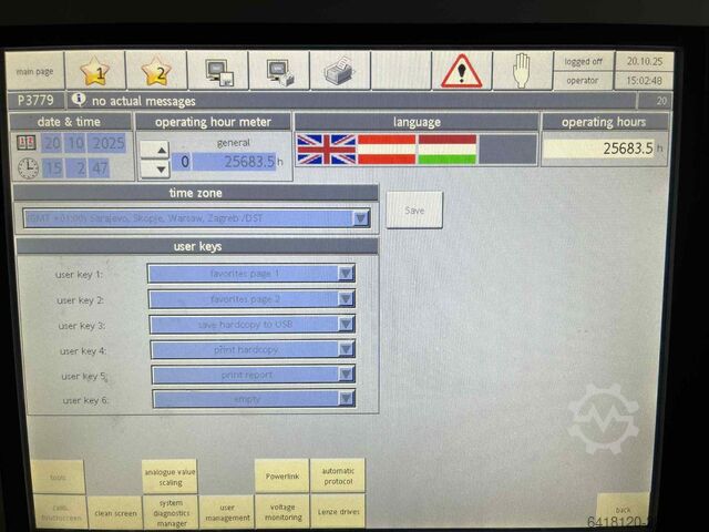 Folie-Gießextruder SML CC/90, 60, 60, 60/2100/650