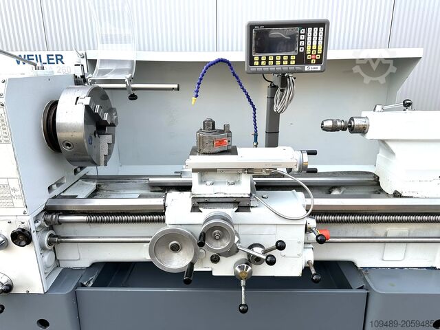 Kılavuzlu/çekişli torna tezgahı/WEILER DA260 WEILER DA 260x1000
