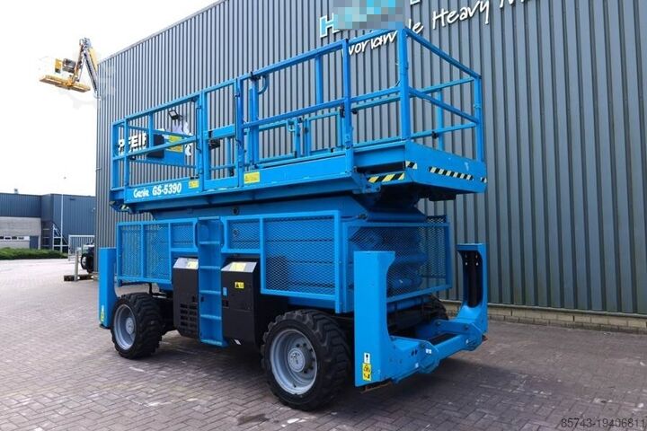 Scherenhebebühne Genie GS5390 Diesel, 4x4 Drive, 18.15m Working Height, 6