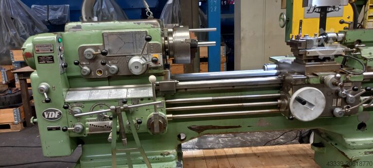 Lead/traction spindle lathe VDF HEIDENREICH & HARBECK 24 RO