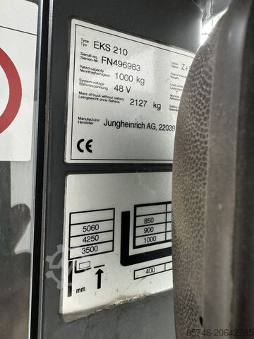 EKS 210 - Οδήγηση σε σιδηροτροχιές !! Καμπίνα 1000 χιλιοστά!! JUNGHEINRICH EKS 210 - Rail Guidance !! Cabin 1000 MM !!