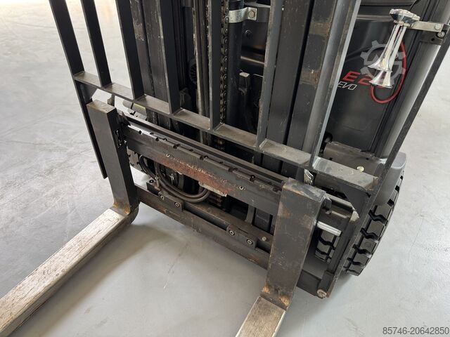 E 20 L - 386 / 02 Evo - Atex Proplan EX 2GD / Zona 1 - 21 - 22 * Triplex FFL !! ¡¡Batería NUEVA!! LINDE E 20 L - 386 / 02 Evo - Atex Proplan EX 2GD / Zone 1 - 21 - 22 * Triplex FFL !! NEW battery !!