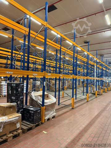 Regały paletowe o dużej wytrzymałości 14 lfm Jungheinrich MPB Palettenregale H: 500cm, Fachlast: 2100 kg
