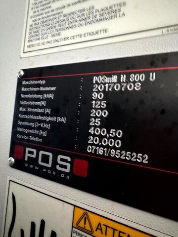 σύμβολο κράτησης θέσης POS Mill H 800 U