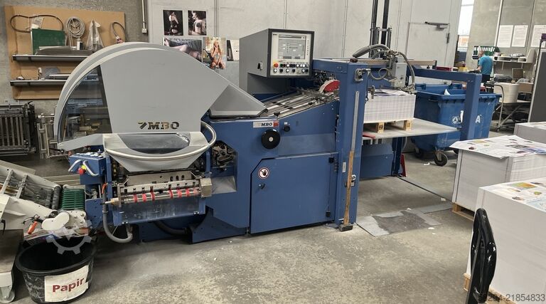 μηχανή δίπλωσης MBO K800.2 S-KTL/4 - aut