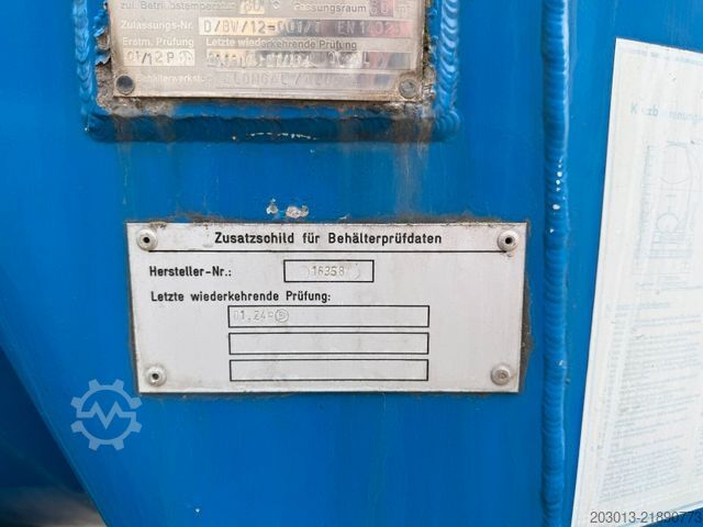 Ημιρυμουλκούμενο σιλο SPITZER SK 2760 Silo ADR 3 Achse 60.000 Liter