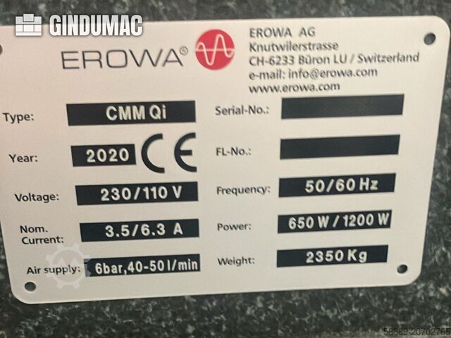 Coordinate Measuring Machine (CMM) EROWA CMM Qi