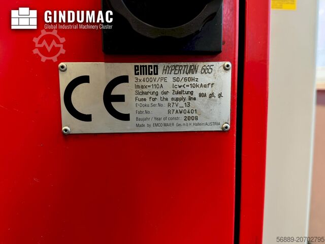 Turn-Mill Centre EMCO Hyperturn 665MC Plus