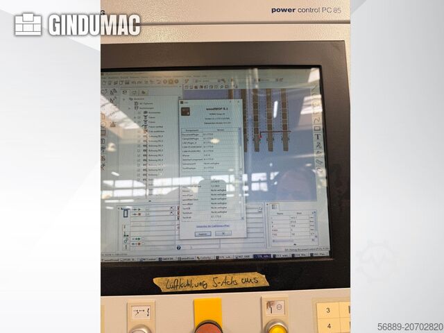 Centrum zpracování CNC HOMAG PROFI BOF 722/58/18/F/K