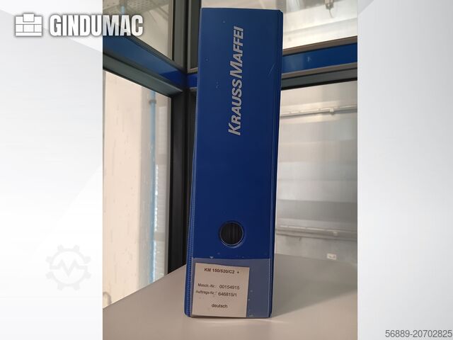 Hydraulische spuitgietmachine Krauss Maffei 150-520 C2
