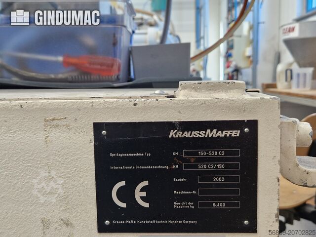 Hydraulische spuitgietmachine Krauss Maffei 150-520 C2