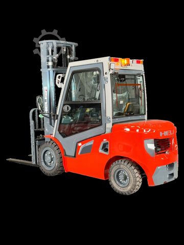 Dízel homlokrakodó Heli CPCD25-G3- Diesel - 2,5t - 4m - Kabine - Garantie