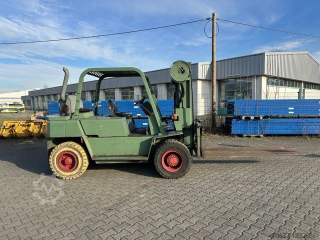 Off-road forklift JUNGHEINRICH DFG 75 / Triplex / Tragkraft 7.500 kg