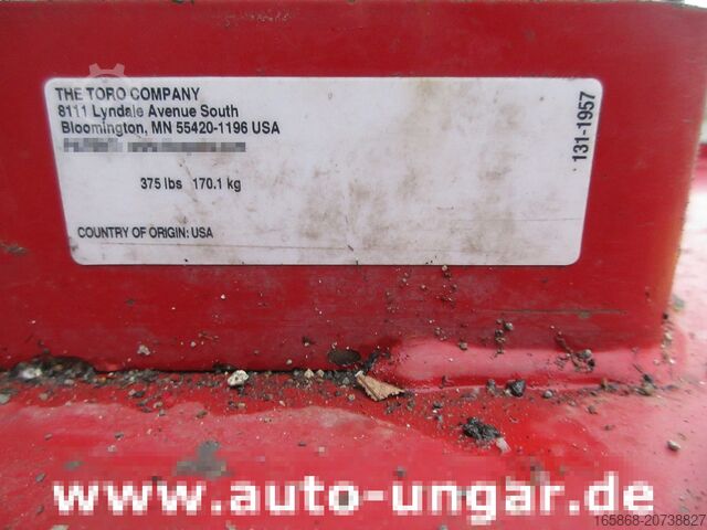 Mower Toro Groundsmaster 360 Kommunalfahrzeug Rasen